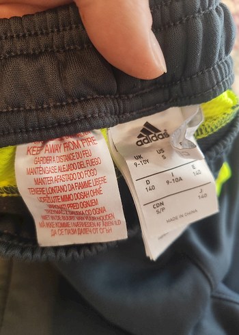 Gri Erkek Çocuk Eşofman Altı adidas
