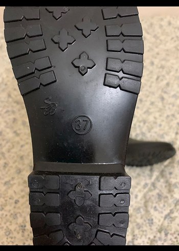 Kadın Siyah yağmur botu - Görsel 3