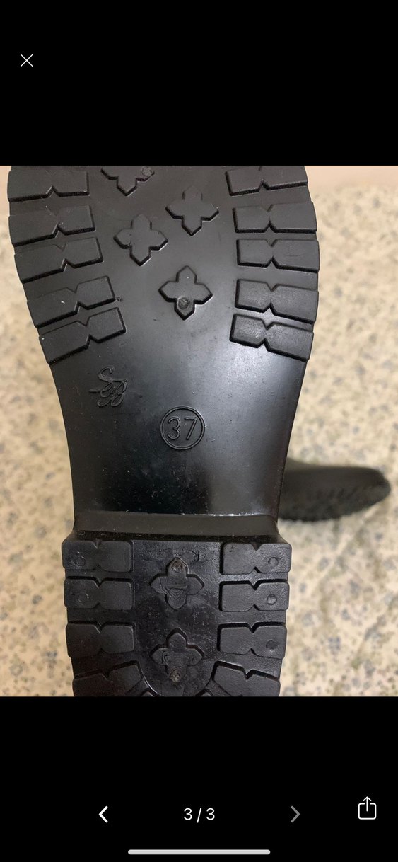 Kadın Siyah yağmur botu - Görsel 3