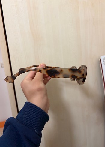 Kahverengi Transparan Retro Kadın Gözlüğü - Görsel 2