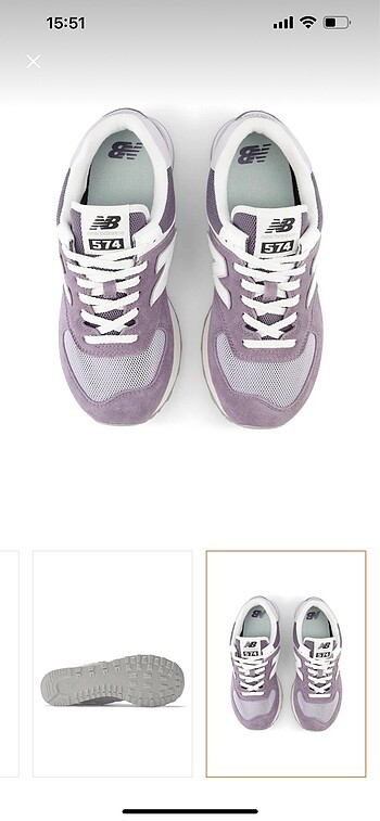 38,5 Beden New Balance 574