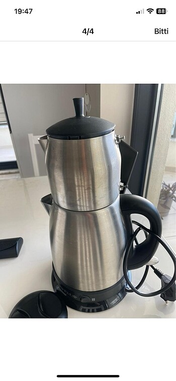  Beden Çelik Kettle-çay seti