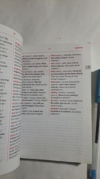 İNGİLİZCE TÜRKÇE SÖZLÜK - Görsel 3