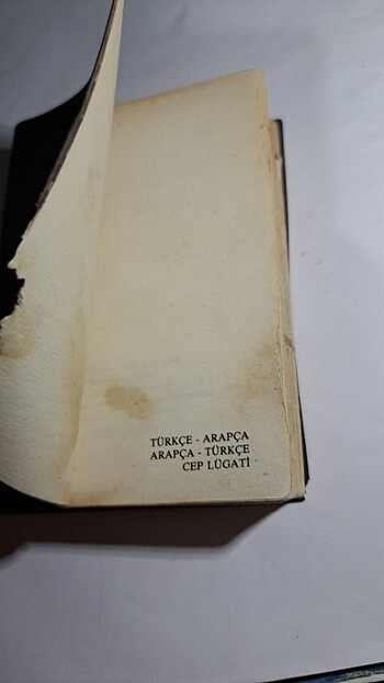 ARAPÇA TÜRKÇE ,-TÜRKÇE ARAPÇA SÖZLÜK - Görsel 9