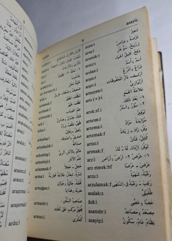 ARAPÇA TÜRKÇE ,-TÜRKÇE ARAPÇA SÖZLÜK - Görsel 4