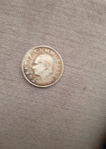 Gri Vintage 100 Lira - Görsel 2