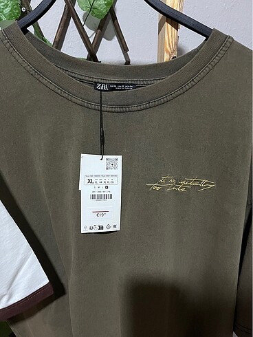 xl Beden siyah Renk 3 adet zara man tshirt XL beden