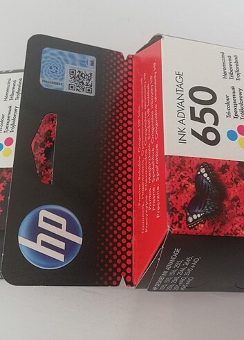 HP 650 Renkli mürekkep kartuşu CZ102AE