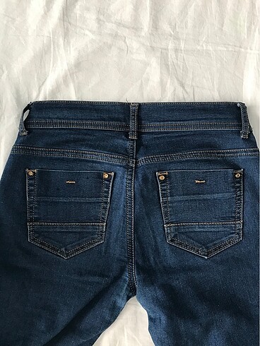 34 Beden lacivert Renk KOTON PANTOLON