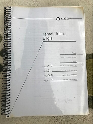  ANADOLU ÜNİVERSİTESİ KİTAPLAR
