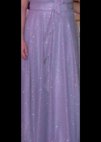 gri simli abiye Elbise - Görsel 2