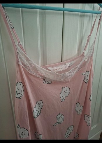 Pembe Desenli Kadın Tulum Pijama - Görsel 2