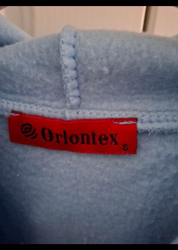 Mavi Kapüşonlu Kadın Sweatshirt - Görsel 3