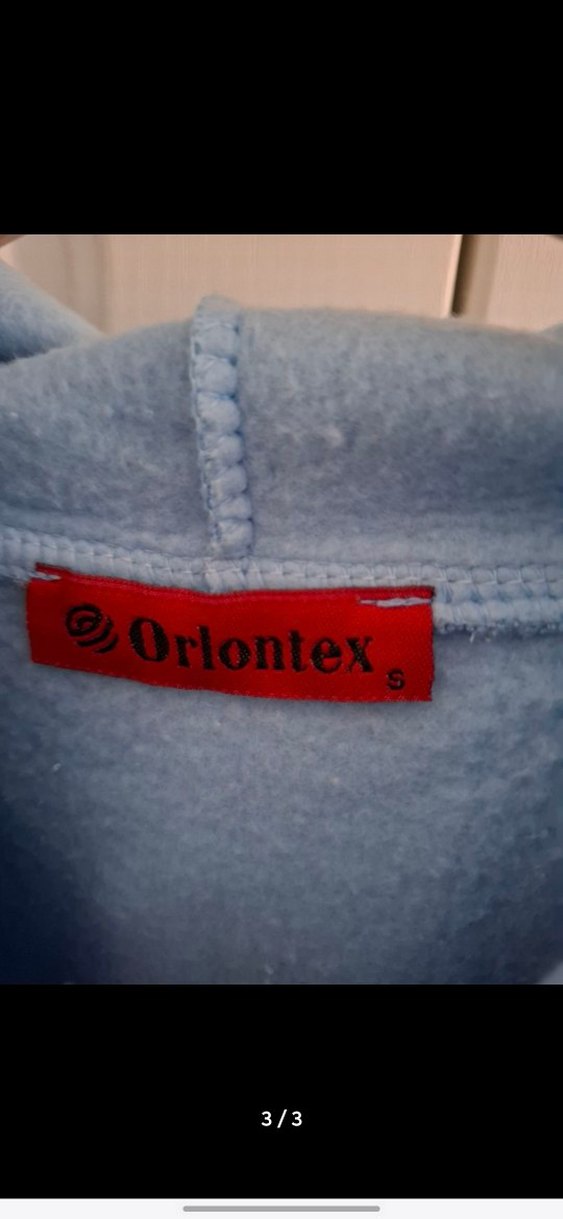 Mavi Kapüşonlu Kadın Sweatshirt - Görsel 3