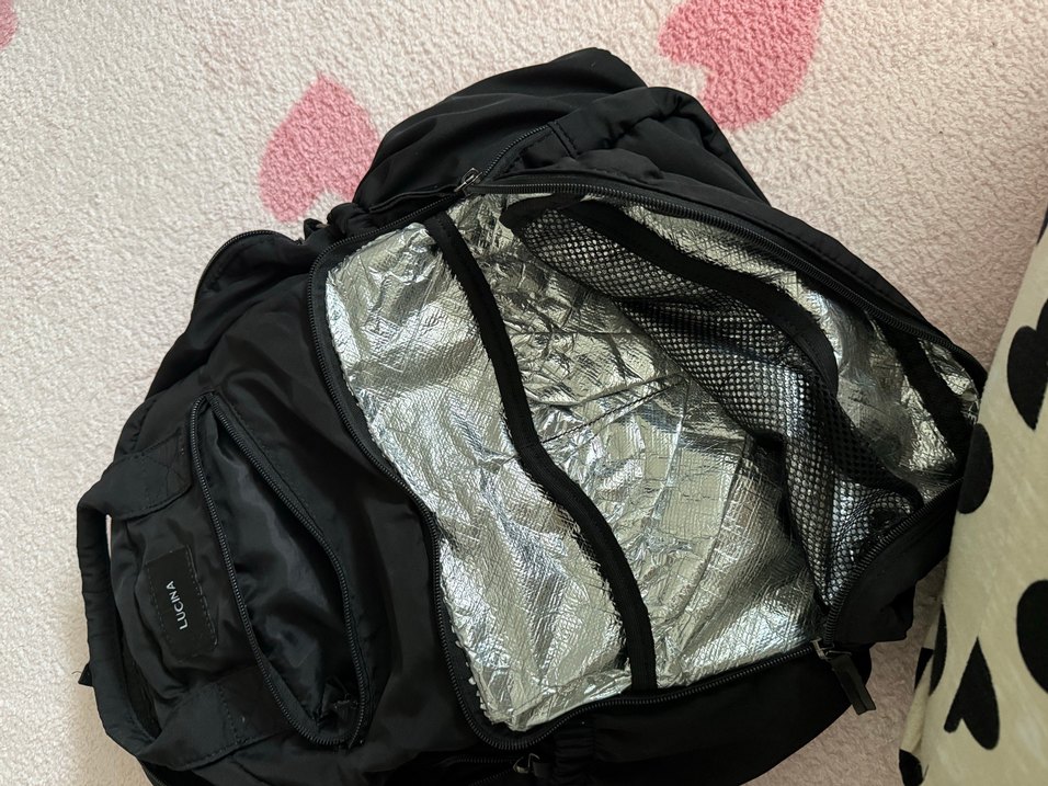 Lucina Oslo Siyah Bebek Bakım Çantası - Görsel 2