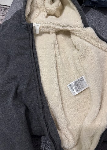 Gri Fermuarlı Bebek Tulumu - Görsel 3