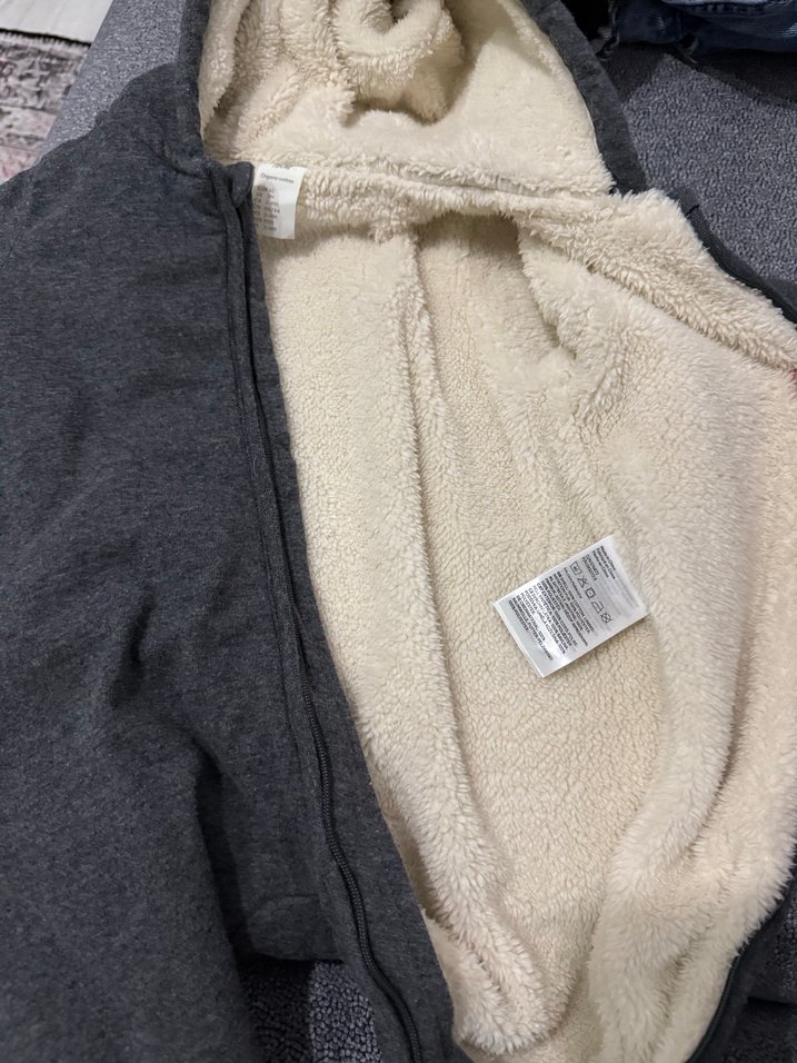 Gri Fermuarlı Bebek Tulumu - Görsel 3