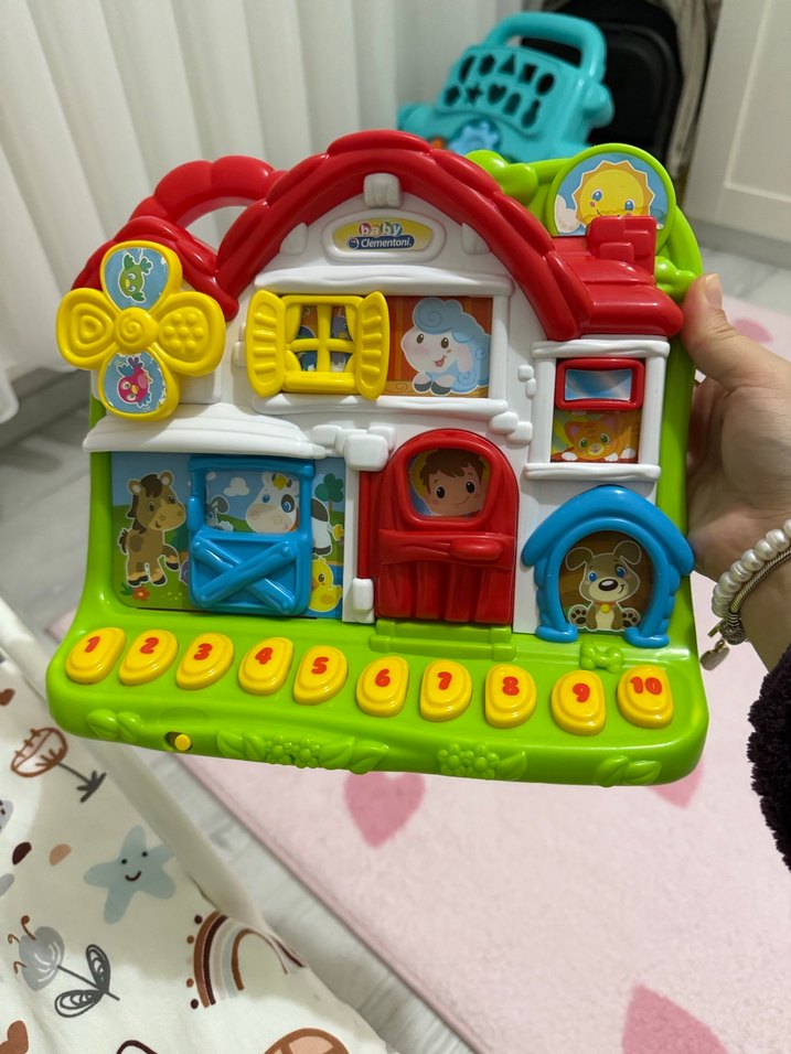 Clementoni Baby Çiftlik Evi Eğitici Oyuncak - Görsel 2