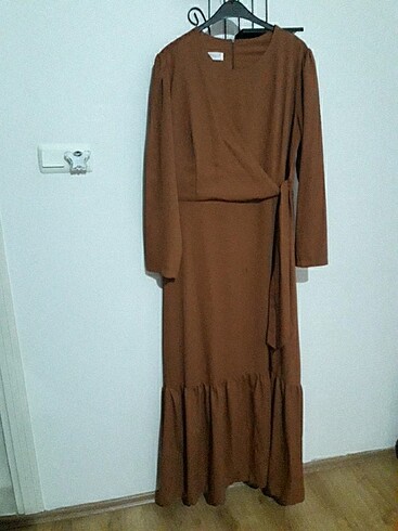 Tesettür şifon elbise