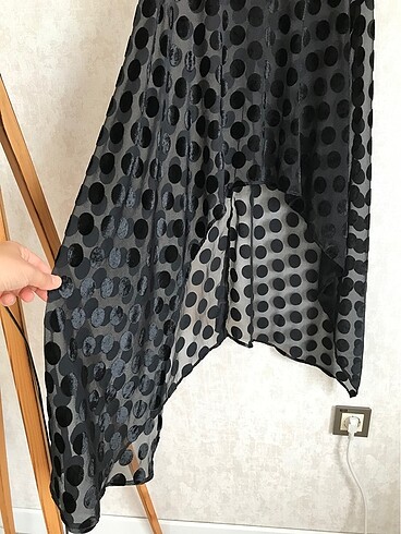 Zara puantiyeli elbise - Görsel 2