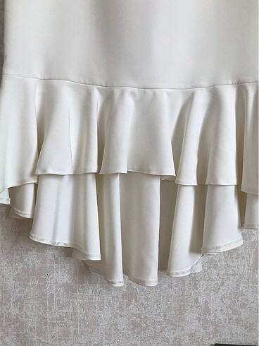 Sementa beyaz elbise - Görsel 2