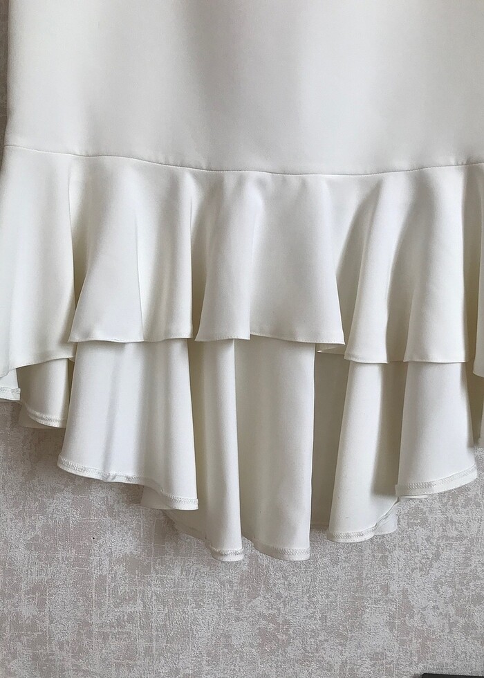 Sementa beyaz elbise - Görsel 2