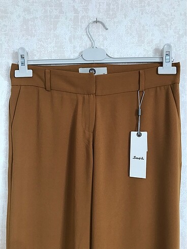 Seçil Seçil hardal pantolon