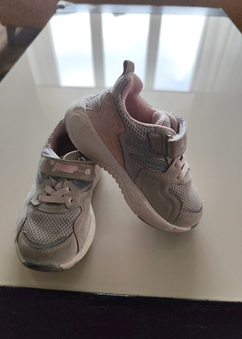 Jump Kız Çocuk Gri Yılan Desenli Sneaker
