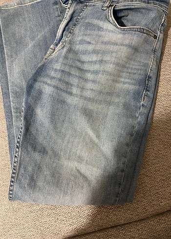 Koton Kadın Mavi Normal Kesim Denim Jean