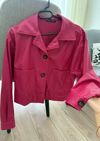 Deri Midi Ceket - Görsel 5