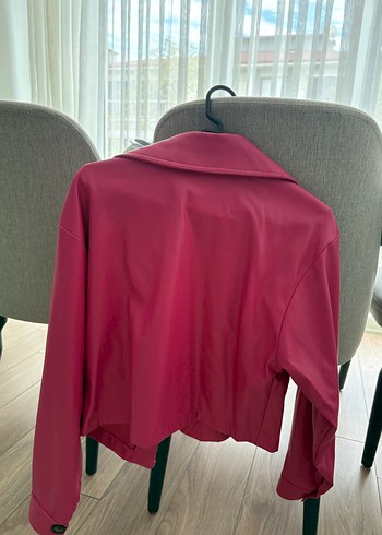 Deri Midi Ceket - Görsel 3