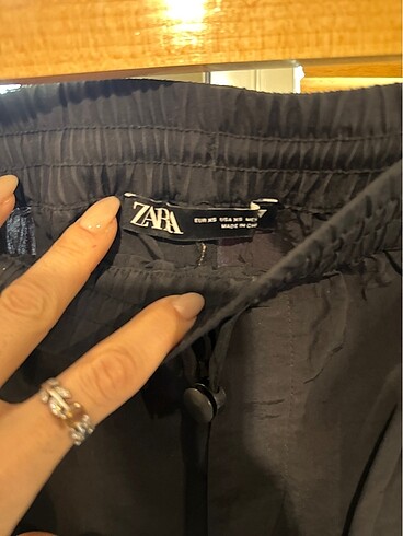 Zara Zara marka paraşüt kumaş şort etek