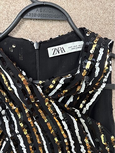 Zara Zara pullu elbise