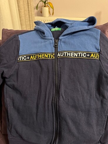 BENETTON KAPİŞONLU SWEAT