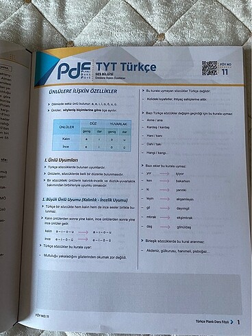 Beden Eğitim Vadisi TYT Türkçe Planlı Ders Föyü