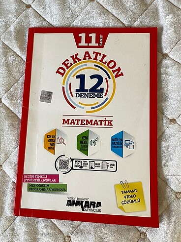 Dekatlon 12li Matematik Deneme (11.Sınıf)