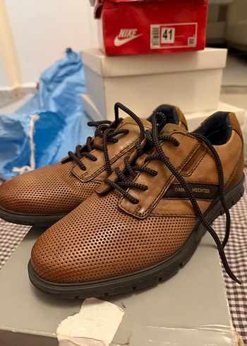 Daniel hecker Kahverengi Parlak Erkek Ayakkabı Bağcığı - Görsel 2