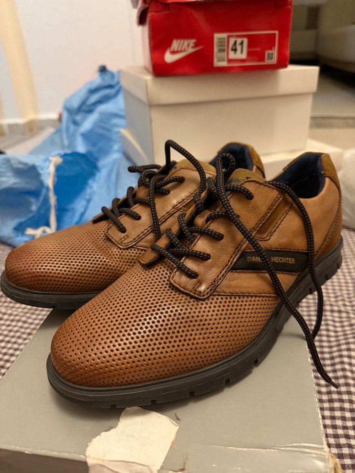 Daniel hecker Kahverengi Parlak Erkek Ayakkabı Bağcığı - Görsel 2