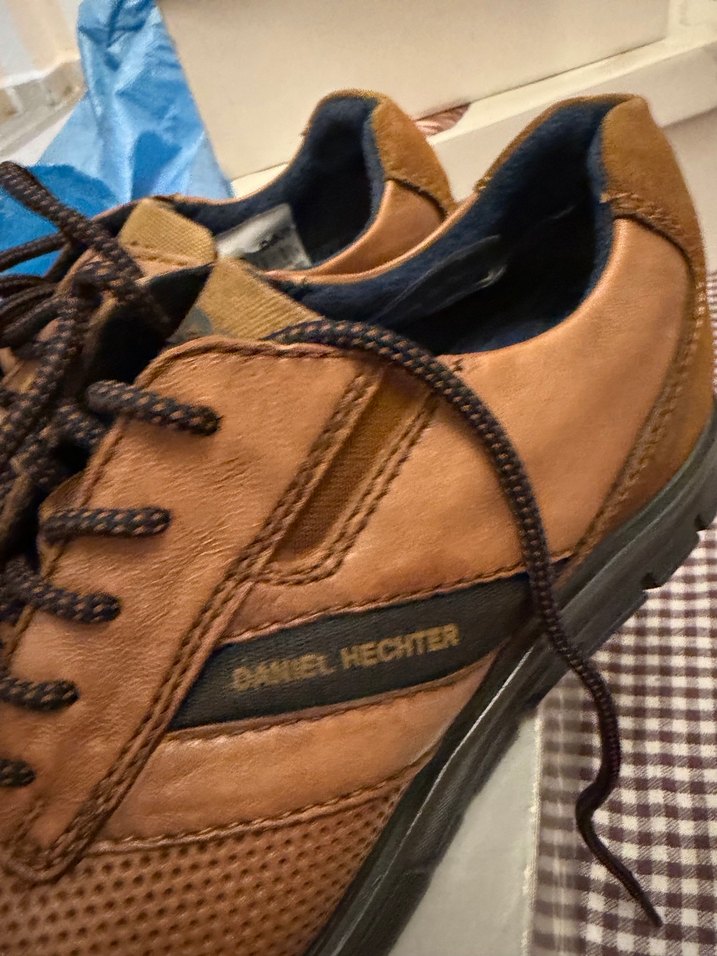 Daniel hecker Kahverengi Parlak Erkek Ayakkabı Bağcığı - Görsel 3