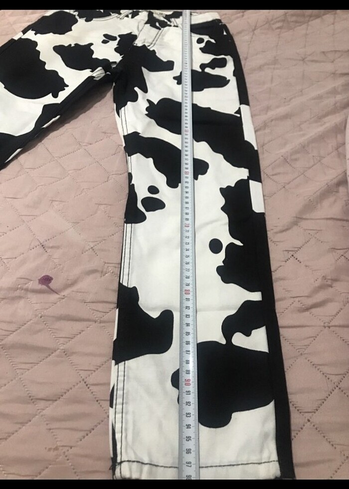 Sorunsuz zebra desen kot jean - Görsel 3