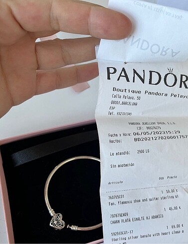Beden çeşitli Renk Pandora kalpli ve kelebekli bilezik