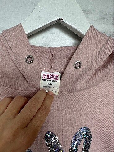 m Beden Vs pink sweatshirt
