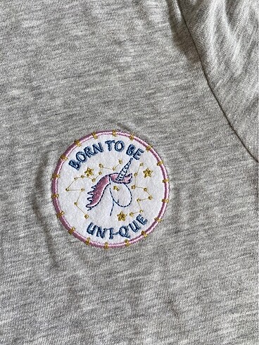 Collezione Unicorn detaylı yumuşacık penye