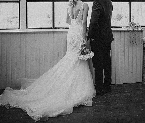 Balık model gelinlik - Görsel 5