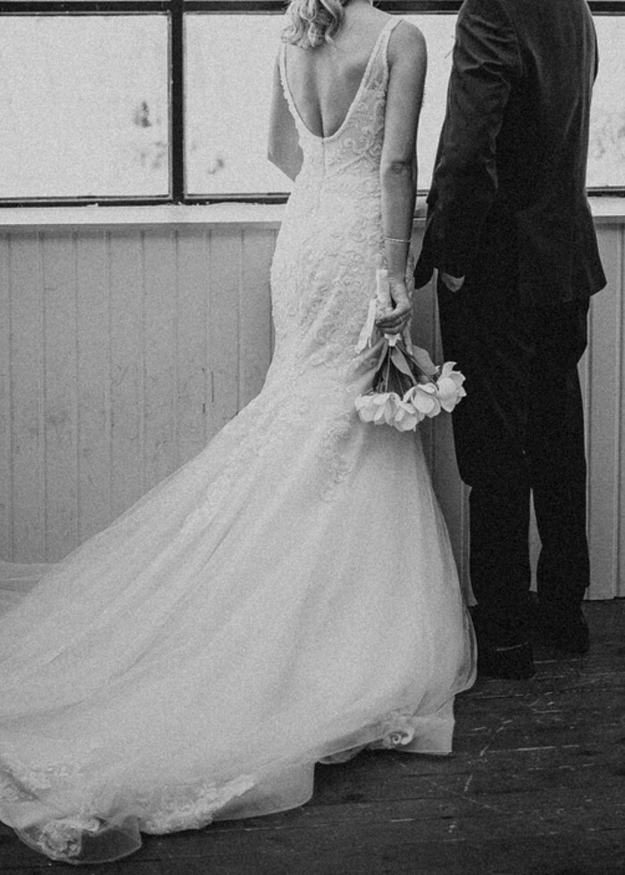 Balık model gelinlik - Görsel 5