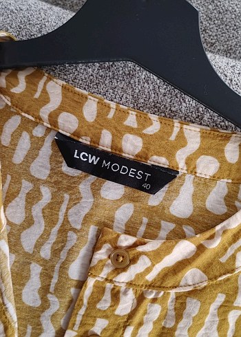 Bohem Hardal Krem Uzun Elbise - Görsel 6