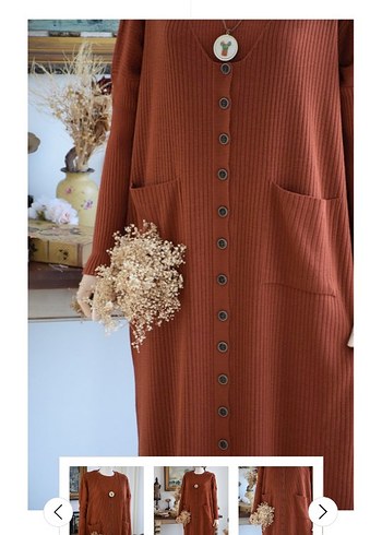 Düğmeli triko yelek - Görsel 2