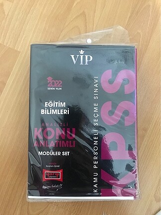 YARGI VİP 2022 EĞİTİM BİLİMLERİ KONU ANLATIM SETİ
