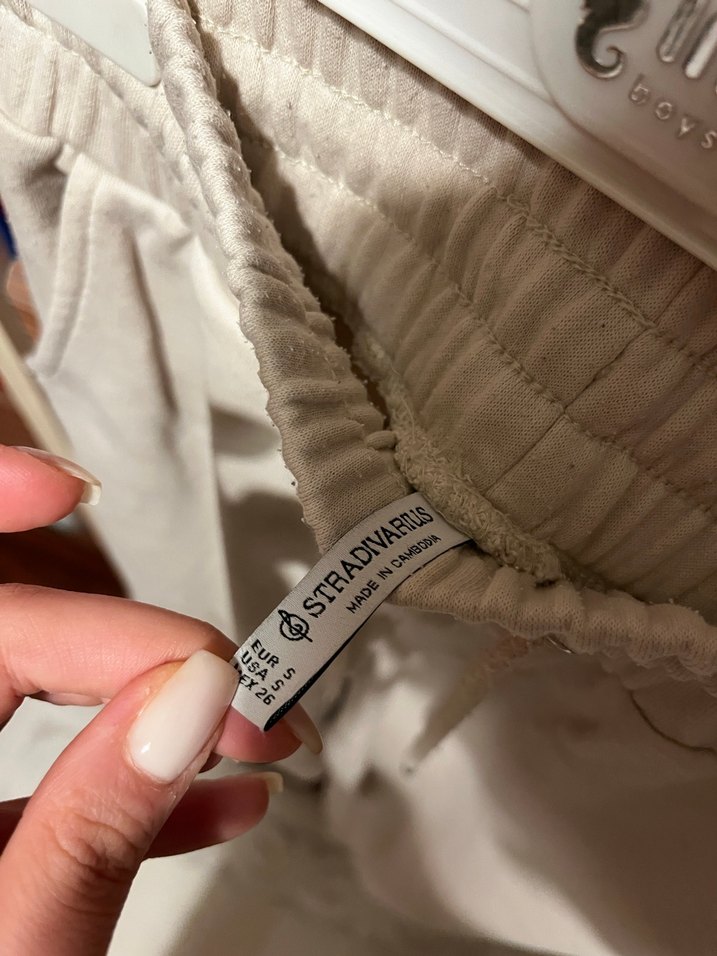 Kadın krem Eşofman - Görsel 3