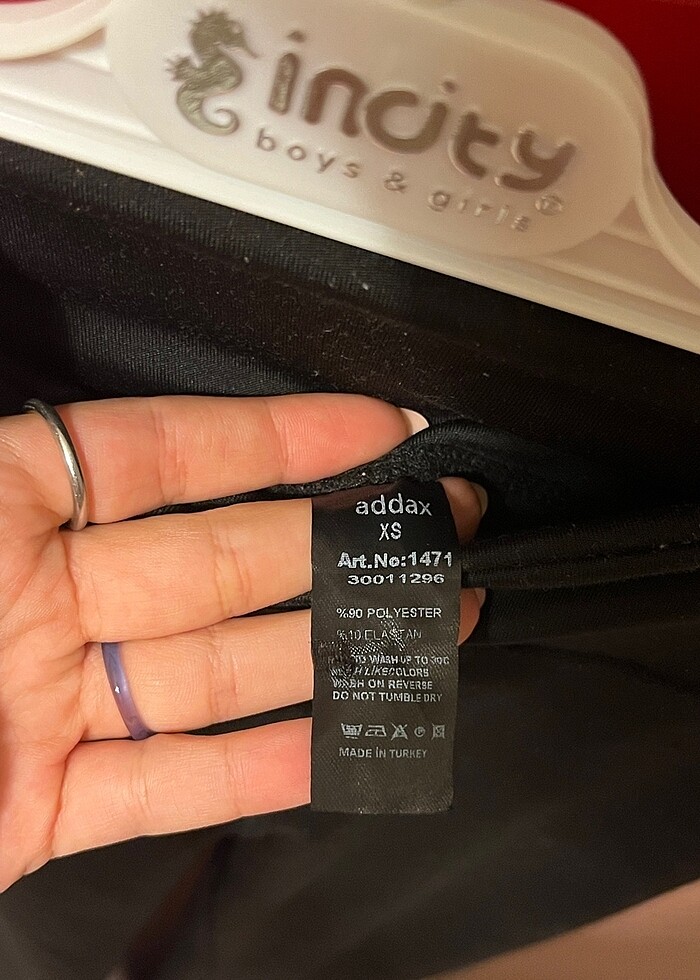 Bol paça tayt - Görsel 3